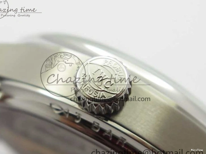 MIROTIME 0228 Portugieser Perpetual Calendar IW503401 V9F 1:1 Best Edition Blue Dial on Black Leather Strap A Contemporary 7114